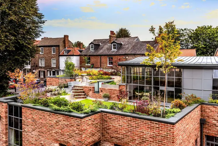 Toiture et terrasse végétalisées, photographie d’illustration